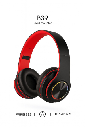 Casti Engros - Casti Wireless B39 Bluetooth 5.0 On-Ear HIFI – Microfon Incorporat Autonomie 6h