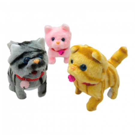 Catel Interactiv din Plus – Merge si Latra, Jucarie Vesela 15cm, Calitate Superioara,  [2]