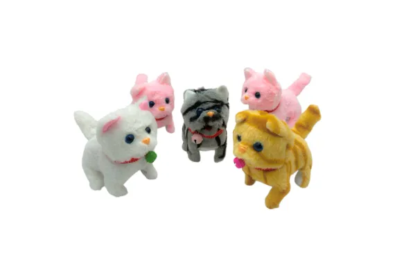 Articole pentru copii Engros - Catel Interactiv din Plus – Merge si Latra, Jucarie Vesela 15cm, Calitate Superioara, 