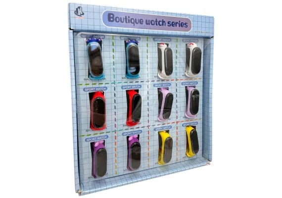 Articole pentru copii Engros - Ceas Sport Copii Tip Smartwatch cu Bratara Silicon Colorata – Ceas Digital pentru Baieti sau Fete, Ideal pentru Cadouri, Scoala sau Timp Liber – 