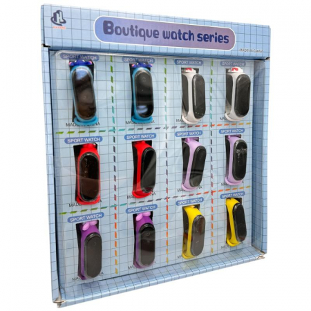 Ceas Sport Copii Tip Smartwatch cu Bratara Silicon Colorata – Ceas Digital pentru Baieti sau Fete, Ideal pentru Cadouri, Scoala sau Timp Liber –  [1]
