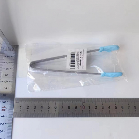 Cleste Creativ pentru Mancare, , Model Manusi din Silicon, 14.5x3 cm, Rezistent la Temperaturi Inalte si Coroziune, Albastru [5]