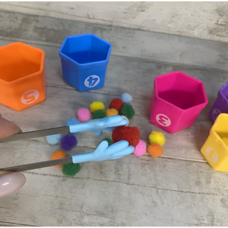 Cleste Creativ pentru Mancare, , Model Manute din Silicon, 14.5x3 cm, Rezistent la Temperaturi Inalte si Coroziune, Albastru [3]