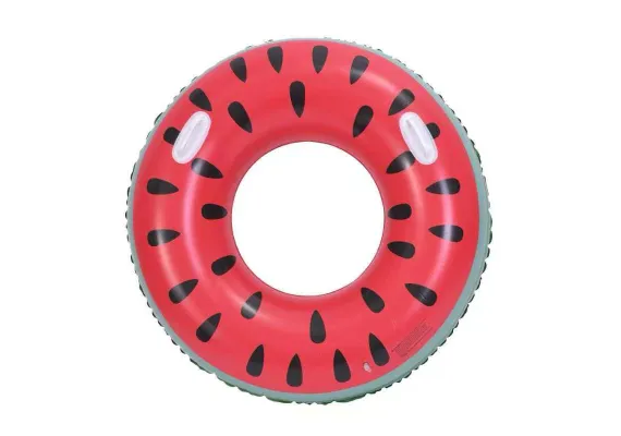 Articole pentru copii Engros - Colac de Salvare Plaja 100 cm - Design Pepene pentru Vara Plina de Energie, 