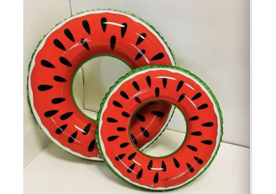 Articole pentru copii Engros - Colac de Salvare Plaja 60 cm - Design Pepene pentru Vara Plina de Energie, 