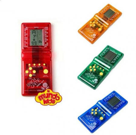 Consolă de joc Brick Game, ecran LCD și sunete, multicolor – Distracție retro într-un format portabil,  [1]