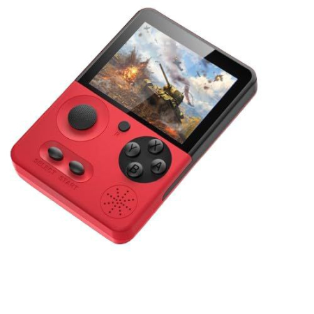 Consola Retro Portabila T3 cu 500 Jocuri Clasice – Rosu, ecran 3.5inch, color, 13.5x9.5x5cm [3]