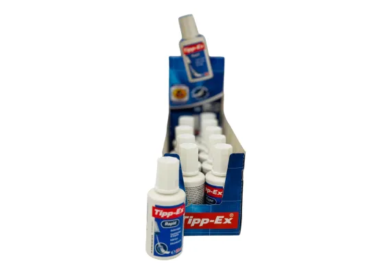 Birotica, papetarie si rechizite Engros - Corector fluid Tipp-Ex 20ml – acoperire rapida si precisa pentru documente perfecte, 