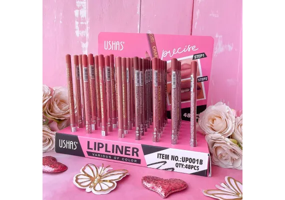 Produse pentru Buze En-gros - Creion de Buze Ushas Charm Lipliner – Culori Diverse pentru Buze Perfecte 