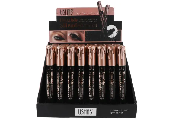 Ingrijire personala si cosmetice Engros - Creion Dermatograf Dublu USHAS – Eyeliner 2-în-1 pentru Contur Perfect 