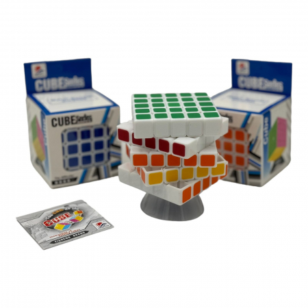 Cub Rubik 5×5×5, white line, 6.5×6.5×6.5cm, +6ani  [2]