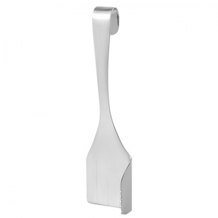 Articole pentru Casa Engros - Cutit Dozator pentru Unt, , din Otel Inoxidabil, Taietor pentru Unt, 16.5 x 4.5 cm, Argintiu