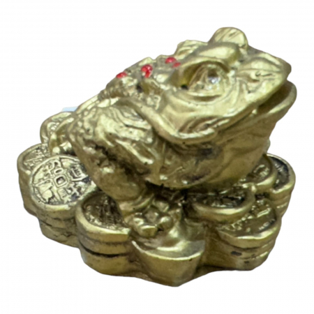 Decoratiune Feng Shui din rasina, Broasca Norocoasa,8×7×6cm,  [1]