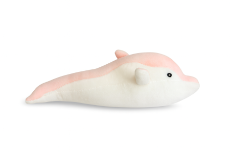 Delfin Plus Roz 27 cm – Jucarie Moale, Pufoasa si Adorabila pentru Copii [1]