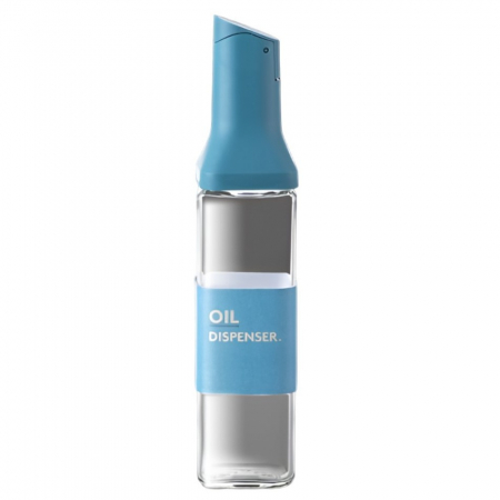 Articole pentru Casa Engros - Dispenser pentru Ulei, , Deschidere si Inchidere Automata a Rezervorul, cu Inductie Gravitationala, 500 ml, 29.5x6x6 cm, Albastru