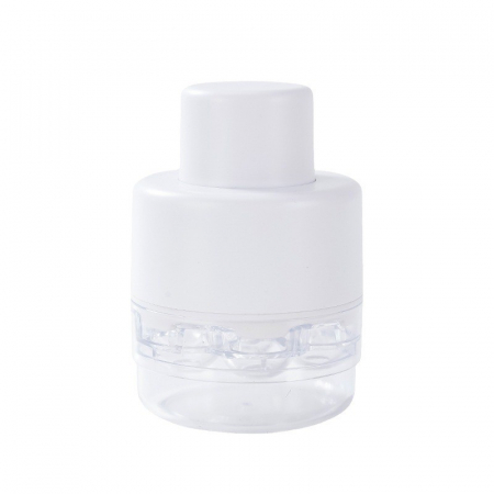 Articole pentru Casa Engros - Dispozitiv de Scos Samburi, , Manual, cu 7 Gauri, pentru Cirese, 13 x 9.2 cm, din ABS, Alb