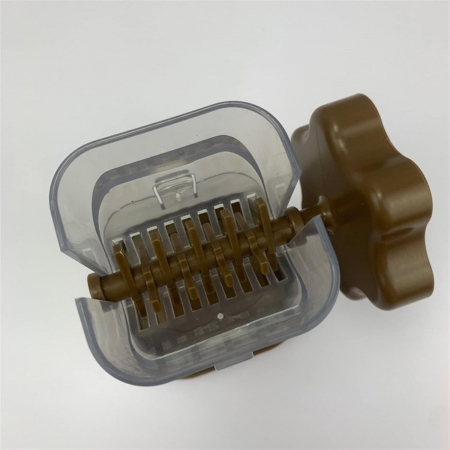 Dispozitiv de Zdrobit, , pentru Alune, Nuci, Ciocolata, Manual, din ABS, 10 x 7.2 cm, Maro [1]