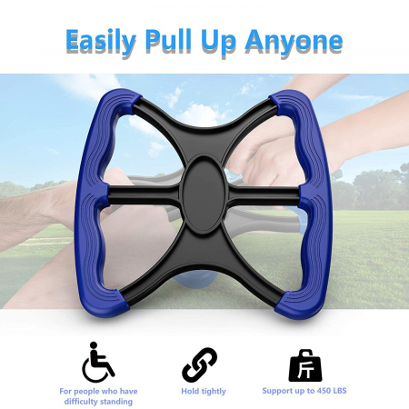 Articole pentru Casa Engros - Dispozitiv pentru Ridicare, , Ajutor Varstnici, din Plastic, Maner Ergonomic, 200 kg, Albastru