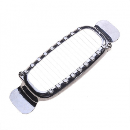 Feliator de Alimente, , pentru Branza, Unt, Oua, din Aluminiu, 19.5 x 6.5 x 2 cm, Argintiu [4]