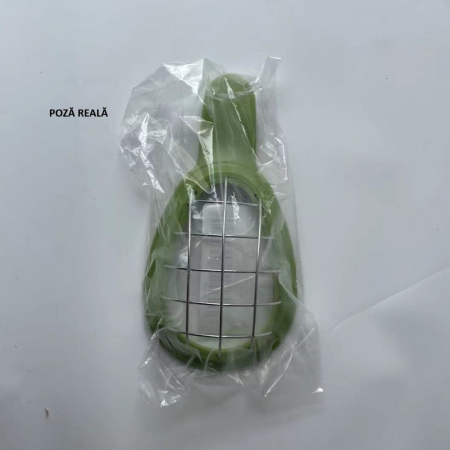Feliator de Avocado, , pentru Taierea in Cubulete, Multifunctional, pentru Bucatarie, Otel Inoxidabil, ABS, 16x8x5 cm, Verde [6]