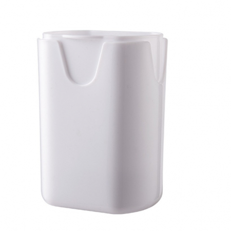 Feliator de Fructe si Legume, , din Plastic si Otel, Mecanic, Taiere 1.2 cm Grosime, 14 x 9.5 x 8 cm, Alb [1]