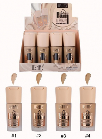 Fond de Ten Lichid USHAS 28ml – Acoperire Impecabilă și Finish Natural  [5]