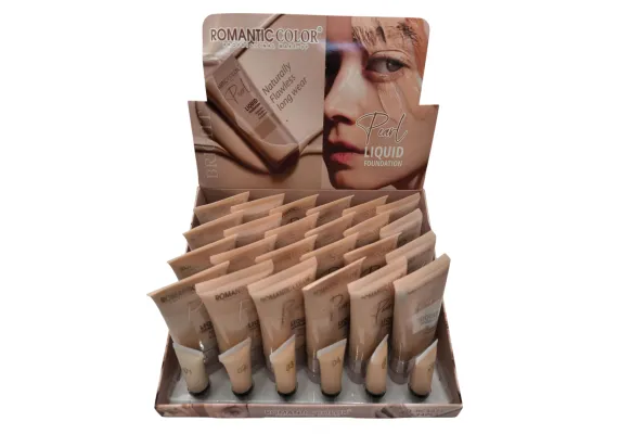 Fond de Ten Romantic Color Liquid Foundation Naturally Flawless Long Wear, 30ml – Acoperire Naturală & Rezistență Îndelungată  [0]