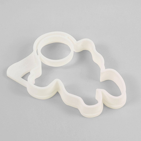 Forma pentru Alimente, , pentru Omlete/Prajituri/Clatite, din Silicon, Model Astronaut,15 x 11.5 x 2 cm, Alb [5]