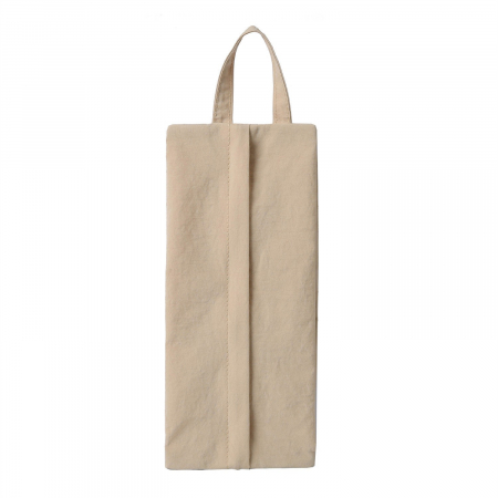 Ingrijire personala si cosmetice Engros - Geanta de Depozitare, , Pentru Haine Mici, Lenjerie, Sosete, Cosmetice, Impermeabila, cu Maner, 10x20x3 cm, Crem