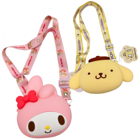 Geanta Mini Copii Tip Crossbody 20x11cm cu Curea Reglabila – Model Animal Dragut din Silicon Moale, Accesoriu Kawaii,  [1]