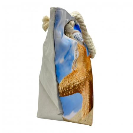 Geanta pentru plaja cu design marin – stil estival, 55x38cm, poliester 100%,  [2]