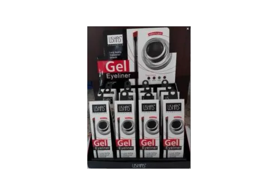 Ingrijire personala si cosmetice Engros - Gel Eyeliner USHAS Long-Lasting Waterproof  – Rezistență Maximă și Aplicație Ușoară, black 