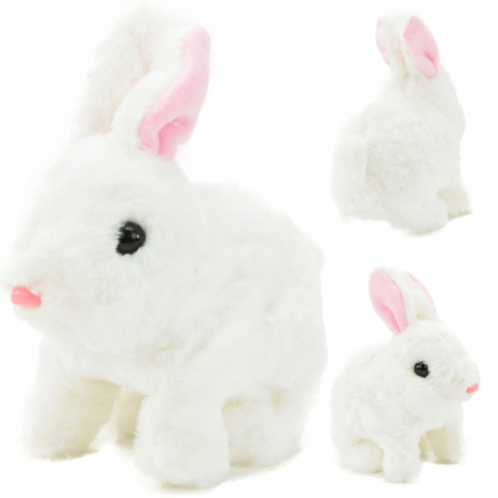 Iepuras din Plus Multicolor – Jucarie Moale si Adorabila pentru Copii,  [1]