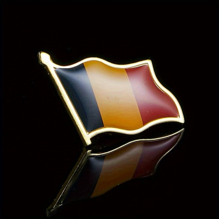 Insigna Steag Tricolor Romania, , Model Brosa cu Ac de Siguranta, 20x20 mm [2]