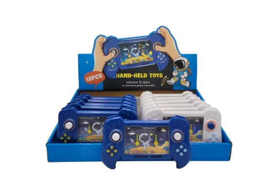 Articole pentru copii Engros - Joc de îndemânare cu cerculete in apa, design astronaut galaxy, 17×9cm, +3ani,  