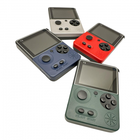 Joc Tetris Consolă, 500 de Jocuri, Patru Culori (Roșu, Verde, Albastru, Alb) – Distracție nelimitată într-un singur dispozitiv,  [3]