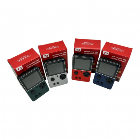 Joc Tetris Consolă, 500 de Jocuri, Patru Culori (Roșu, Verde, Albastru, Alb) – Distracție nelimitată într-un singur dispozitiv,  [5]