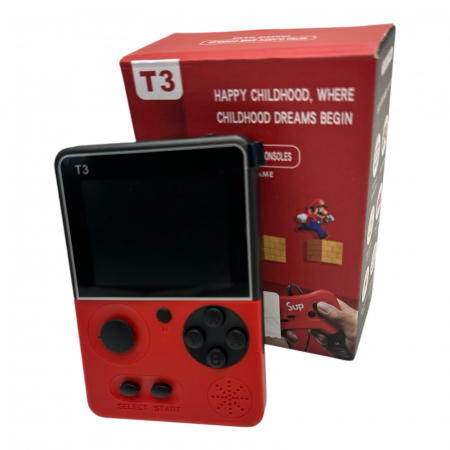 Joc Tetris Consolă, 500 de Jocuri, Patru Culori (Roșu, Verde, Albastru, Alb) – Distracție nelimitată într-un singur dispozitiv,  [6]