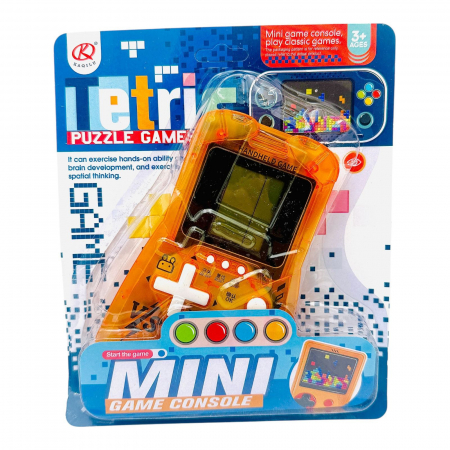 Joc Tetris forma de consola, diverse culori, 20×17cm, +3ani,   [2]