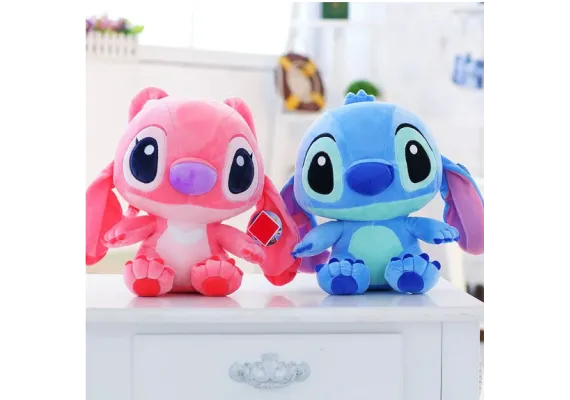 Jucarii de plus Engros - Jucarie din plus animalut adorabil aprox 30cm, roz/albastru, 