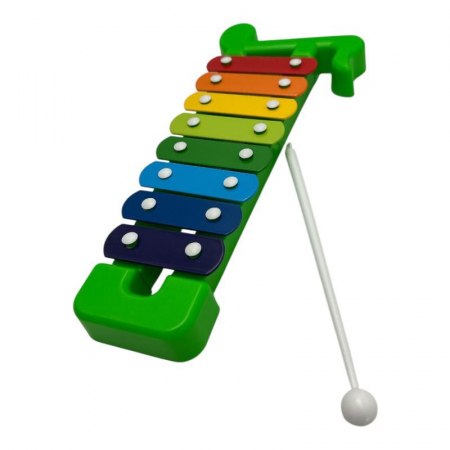 Jucarie muzicala din metal – instrument pentru copii, sunete reale si educative,  [1]