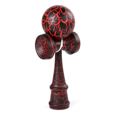 Kendama din lemn 18 cm, cracked– model clasic cu design crapat, suprafata antialunecare [1]