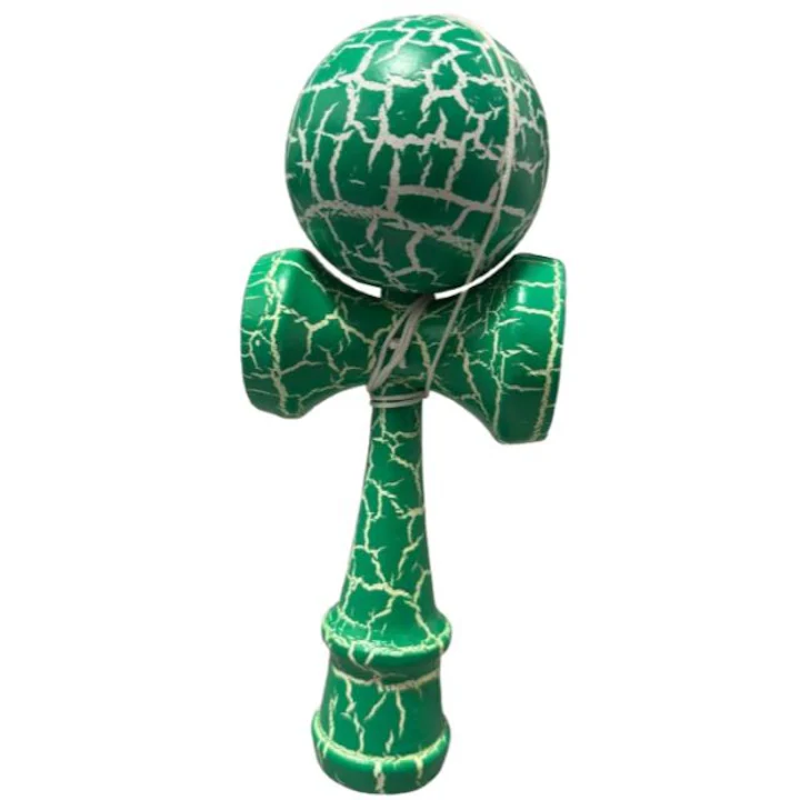 Kendama din lemn 18 cm, cracked– model clasic cu design crapat, suprafata antialunecare [1]