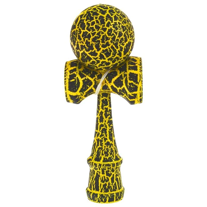 Kendama din lemn 18 cm, cracked– model clasic cu design crapat, suprafata antialunecare [1]