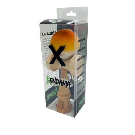 Kendama Original Super Sticky din lemn, ambalaj transparent, 18 cm [1]