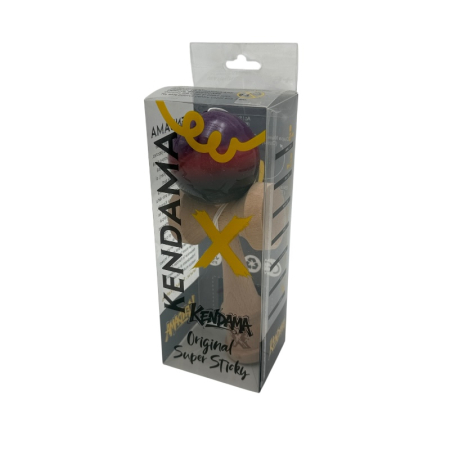Jucarii diverse Engros - Kendama Original Super Sticky din lemn, ambalaj transparent, 18 cm