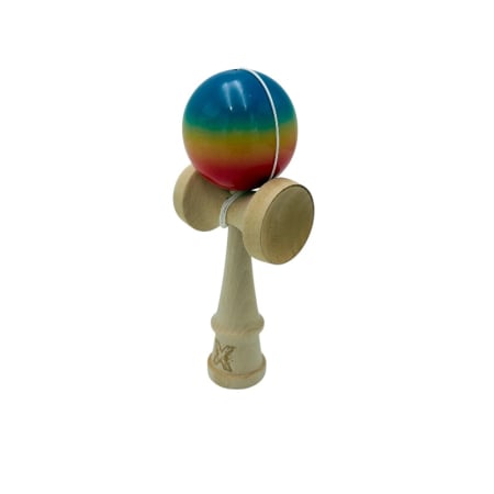 Jucarii diverse Engros - Kendama Original Super Sticky din lemn, ambalaj transparent, 18 cm
