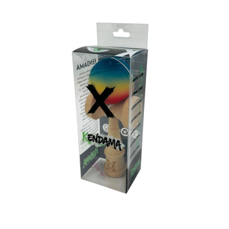 Kendama Original Super Sticky din lemn, ambalaj transparent, 18 cm [2]
