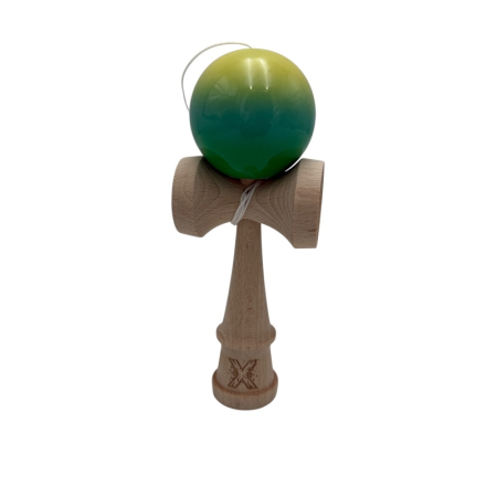 Jucarii diverse Engros - Kendama Original Super Sticky din lemn, ambalaj transparent, 18 cm