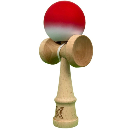 Kendama X din lemn natural, bila soft touch, ambalaj individual [3]